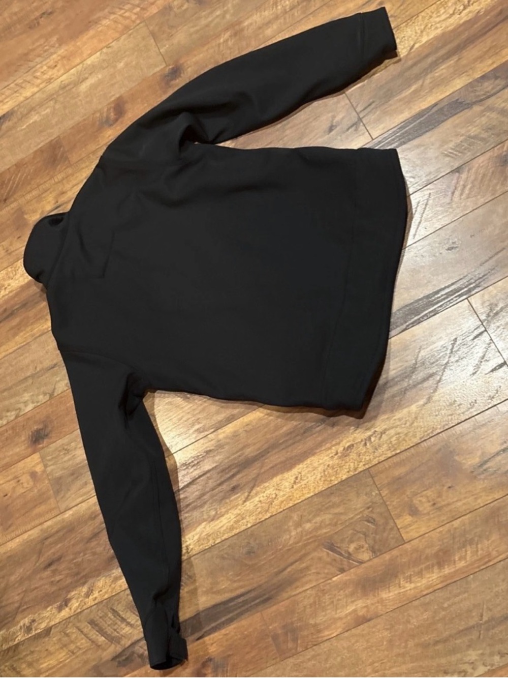 Carhartt Medium Men’s Soft Shell Jacket Lightly Lined Fleece Zipped in Black - Picture 5 of 5